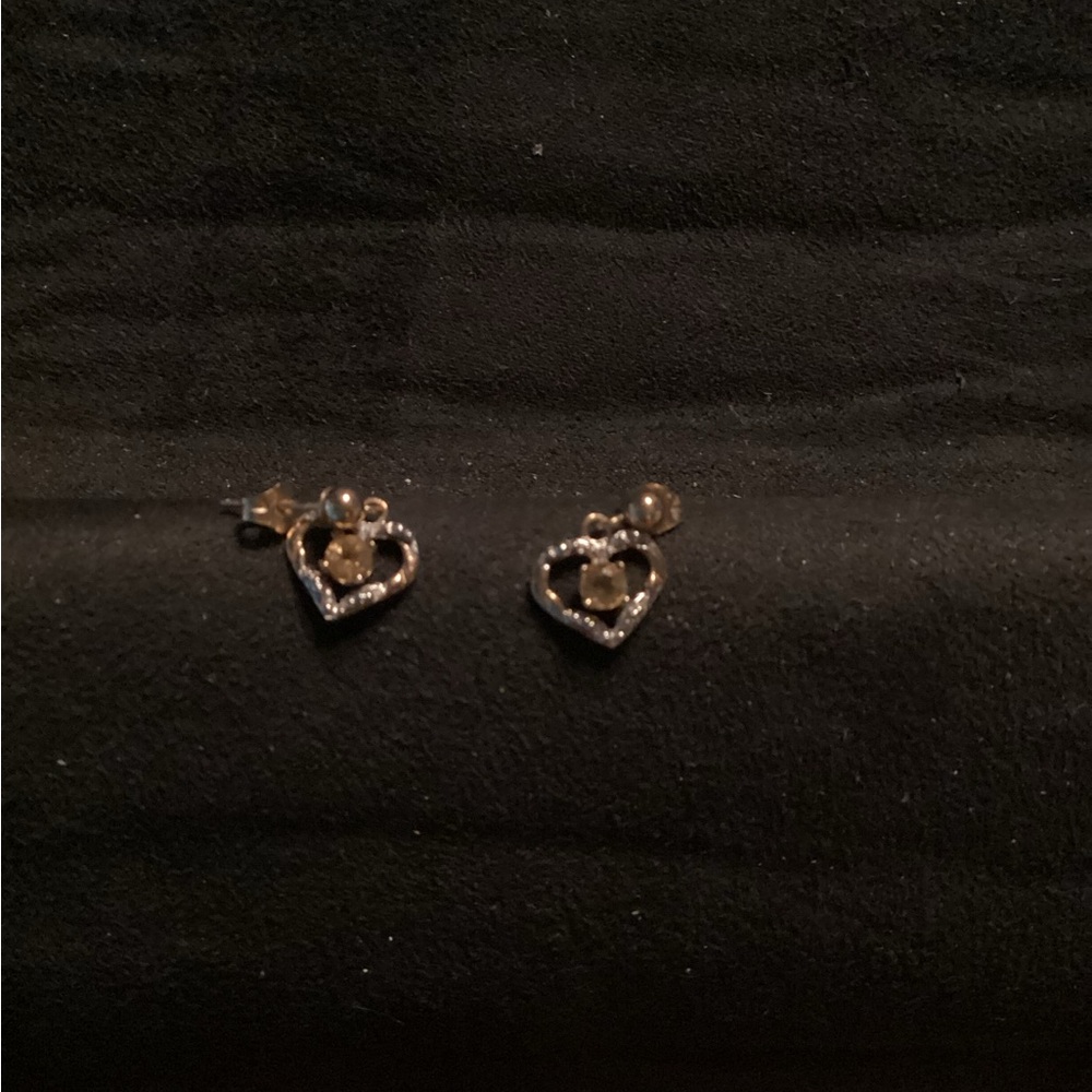 November birthstone earrings.
